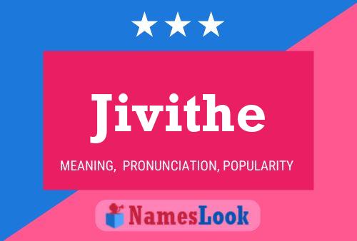 Jivithe 名字海报