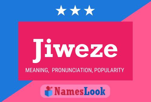 Jiweze 名字海报