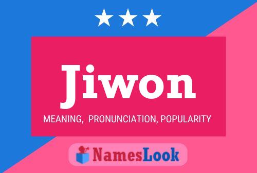 Jiwon 名字海报