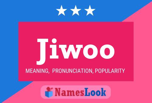 Jiwoo 名字海报