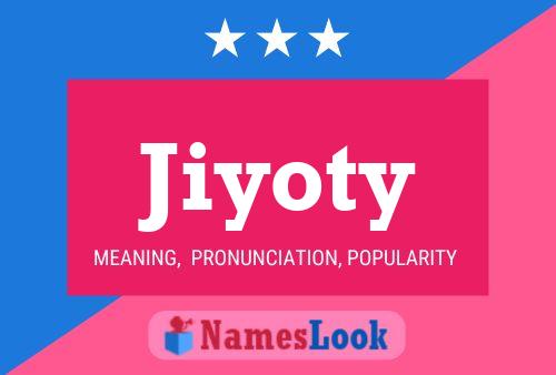 Jiyoty 名字海报