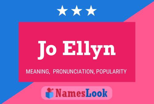 Jo Ellyn 名字海报