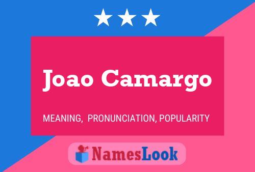 Joao Camargo 名字海报