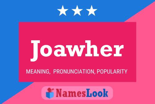 Joawher 名字海报