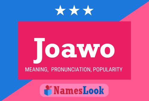 Joawo 名字海报