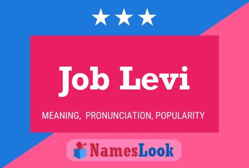 Job Levi 名字海报