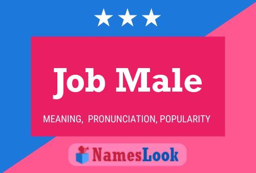 Job Male 名字海报