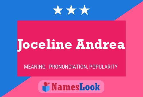 Joceline Andrea 名字海报