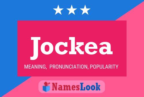 Jockea 名字海报