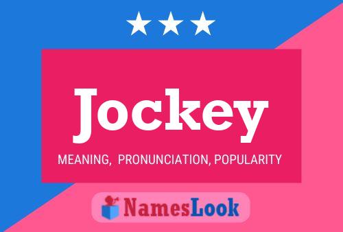 Jockey 名字海报