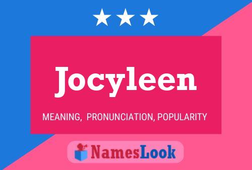 Jocyleen 名字海报