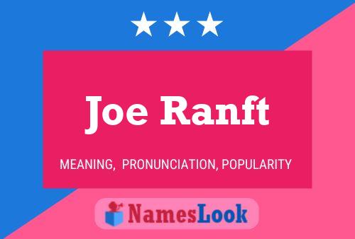 Joe Ranft 名字海报