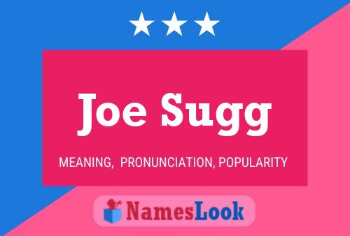 Joe Sugg 名字海报