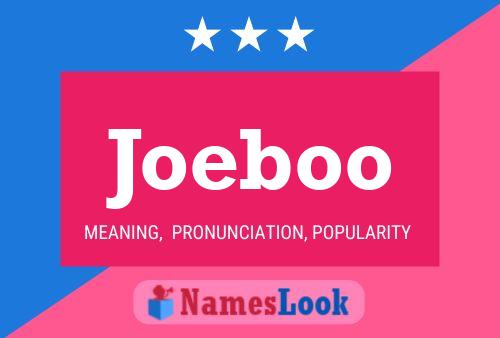 Joeboo 名字海报