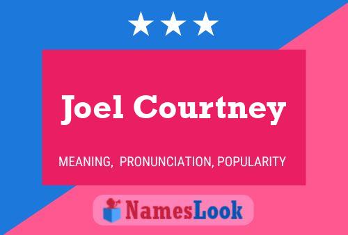 Joel Courtney 名字海报