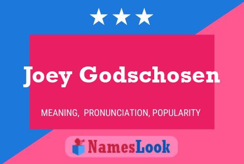 Joey Godschosen 名字海报