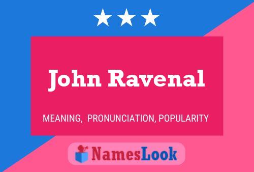 John Ravenal 名字海报