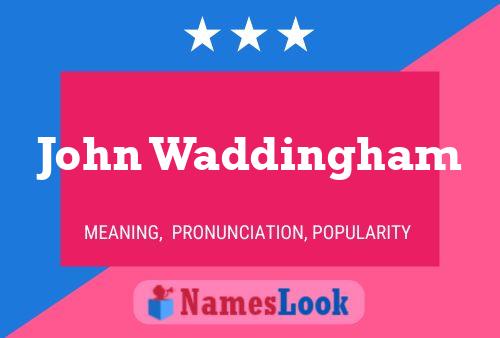 John Waddingham 名字海报