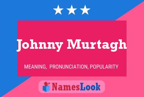 Johnny Murtagh 名字海报