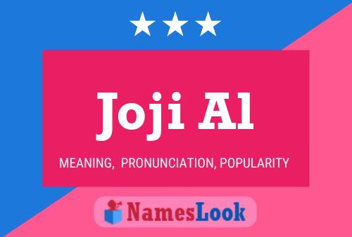 Joji Al 名字海报