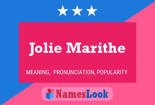 Jolie Marithe 名字海报