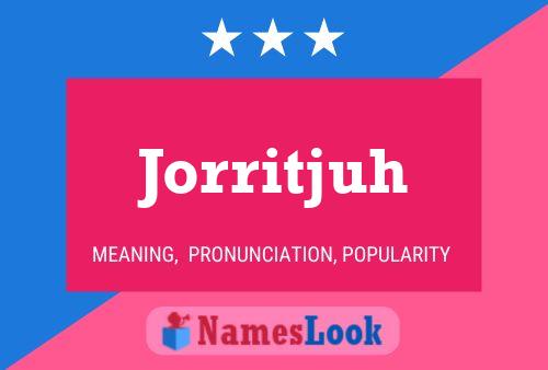 Jorritjuh 名字海报