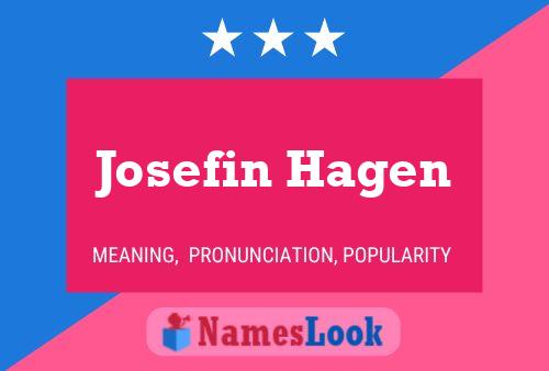 Josefin Hagen 名字海报