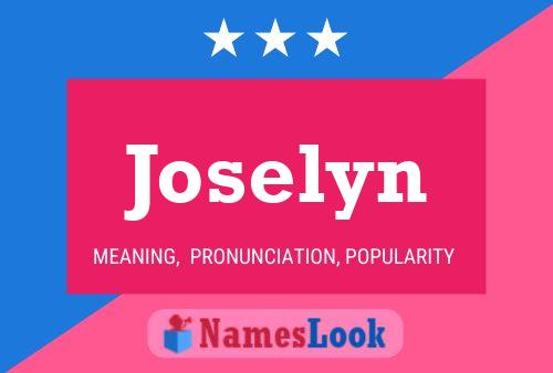 Joselyn 名字海报