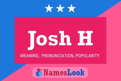 Josh H 名字海报