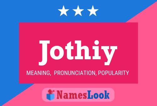 Jothiy 名字海报