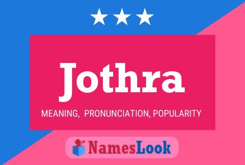 Jothra 名字海报