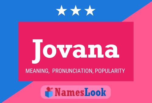 Jovana 名字海报