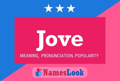 Jove 名字海报