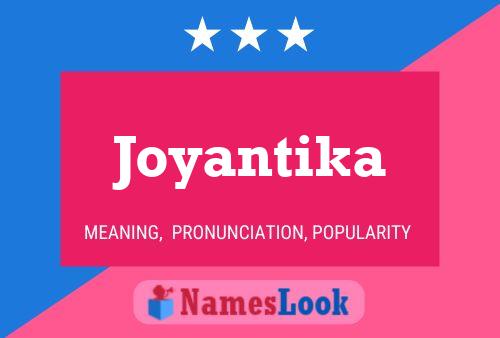 Joyantika 名字海报