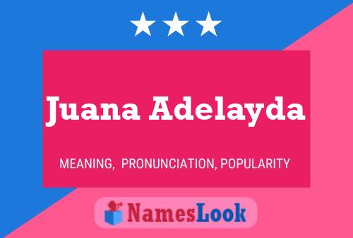 Juana Adelayda 名字海报