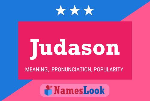 Judason 名字海报