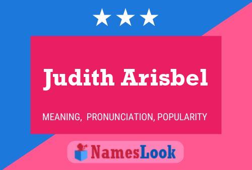 Judith Arisbel 名字海报