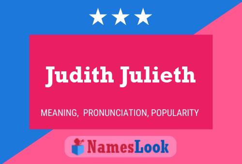 Judith Julieth 名字海报