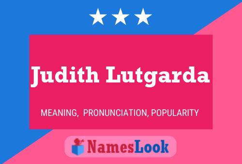 Judith Lutgarda 名字海报