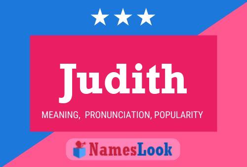 Judith 名字海报