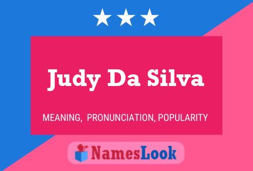 Judy Da Silva 名字海报