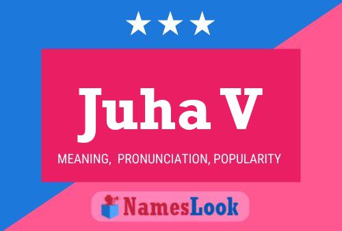 Juha V 名字海报