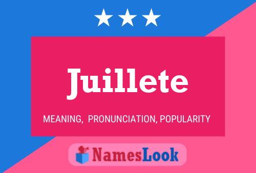 Juillete 名字海报