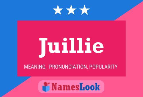 Juillie 名字海报