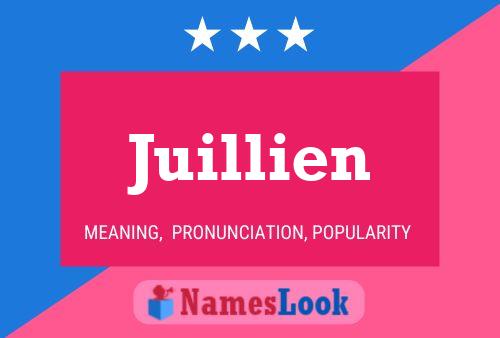 Juillien 名字海报