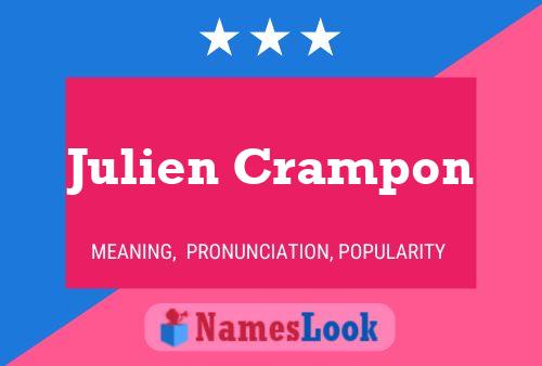 Julien Crampon 名字海报