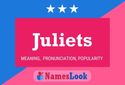 Juliets 名字海报