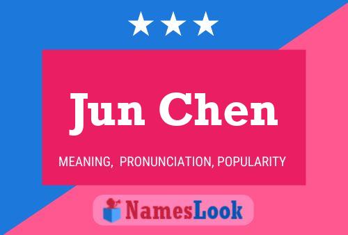 Jun Chen 名字海报