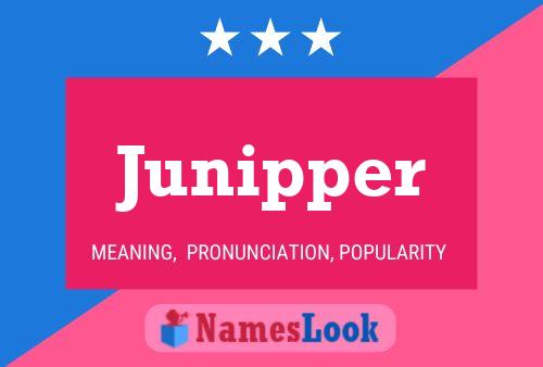 Junipper 名字海报