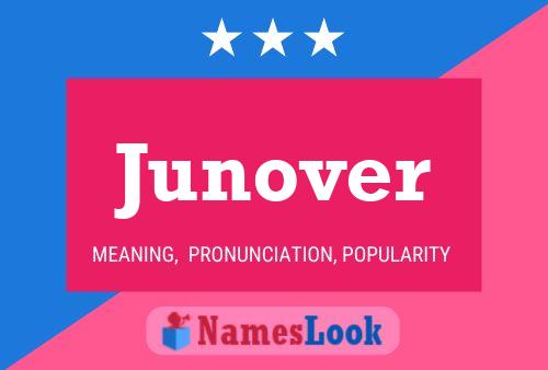 Junover 名字海报